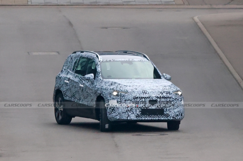 2026 Mercedes GLB Spied With New Styling And Both EV And Gas Power