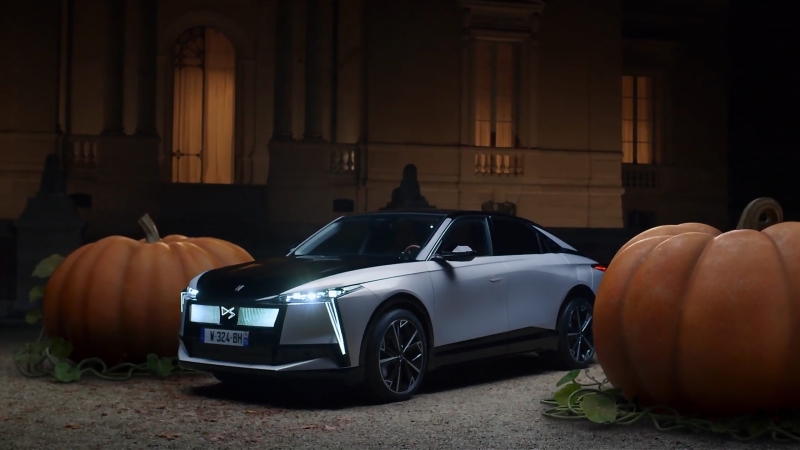 Stellantis’ DS Mocks Audi And BMW, Turns Their EVs Into Pumpkins