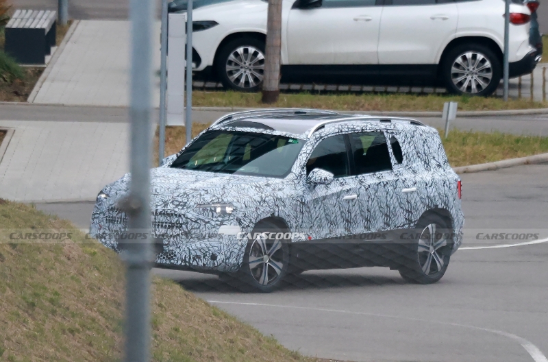 2026 Mercedes GLB Spied With New Styling And Both EV And Gas Power