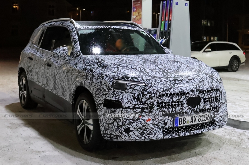 2026 Mercedes GLB Spied With New Styling And Both EV And Gas Power